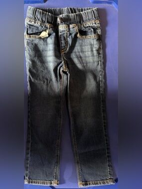 jumping beans Boys' Slim Straight Dark Blue Jeans